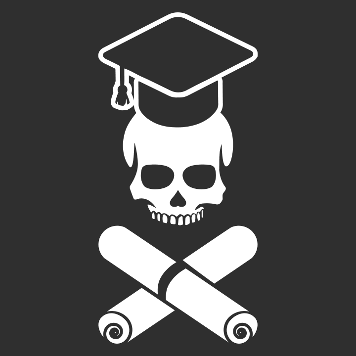 Graduate Skull Long Sleeve Shirt 0 image