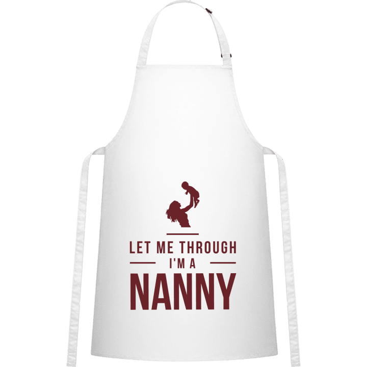 Let Me Through I´m A Nanny Förkläde för matlagning contain pic
