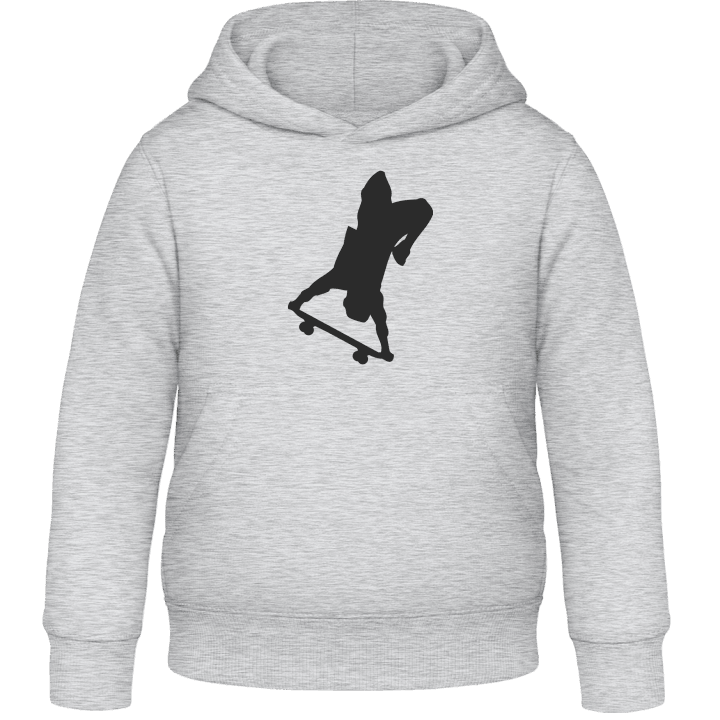 Skateboarder Trick Kids Hoodie contain pic