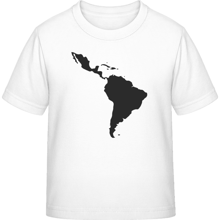 Latin America Map T-skjorte for barn contain pic