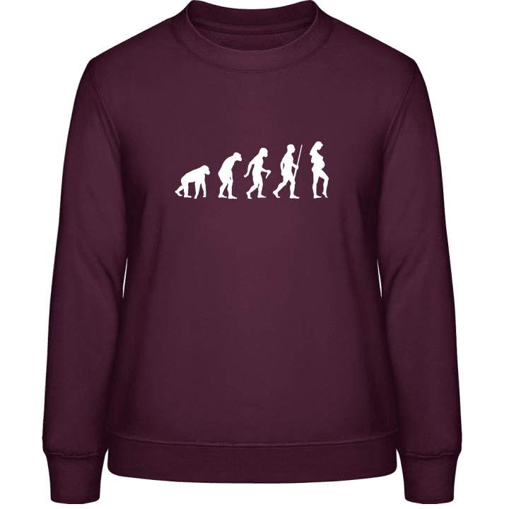 Schwanger Evolution Humor Frauen Sweatshirt 0 image