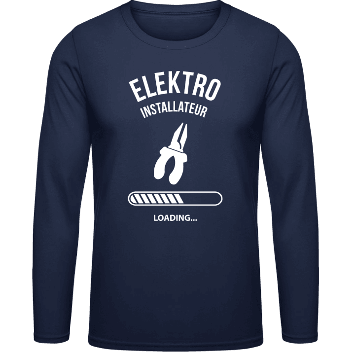 Elektro Installateur Loading Shirt met lange mouwen contain pic