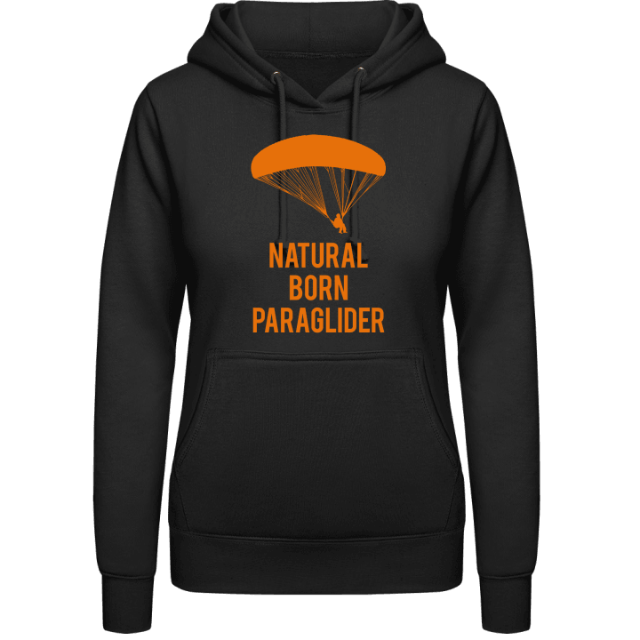 Natural Born Paraglider Vrouwen Hoodie contain pic
