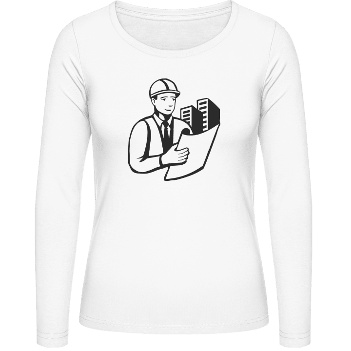 Architect Silhouette Women long Sleeve Shirt contain pic