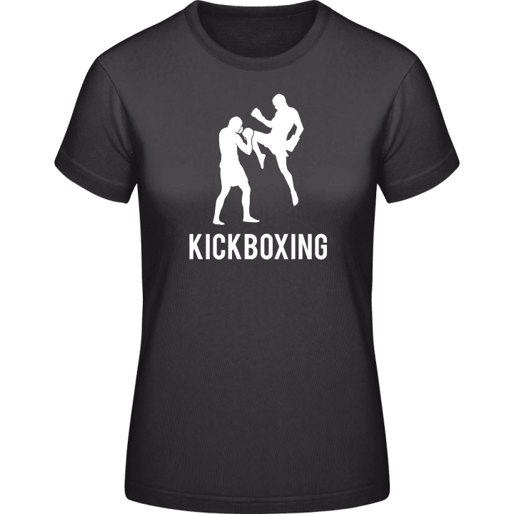 Kickboxing Scene Vrouwen T-shirt contain pic