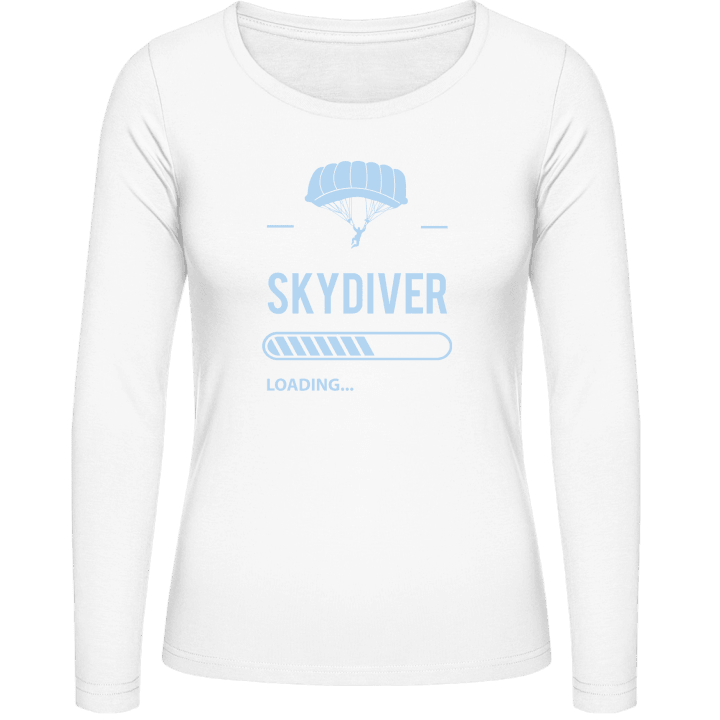 Skydiver Loading Vrouwen Lange Mouw Shirt contain pic