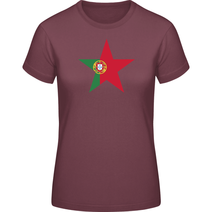 Portuguese Star Camiseta de mujer contain pic