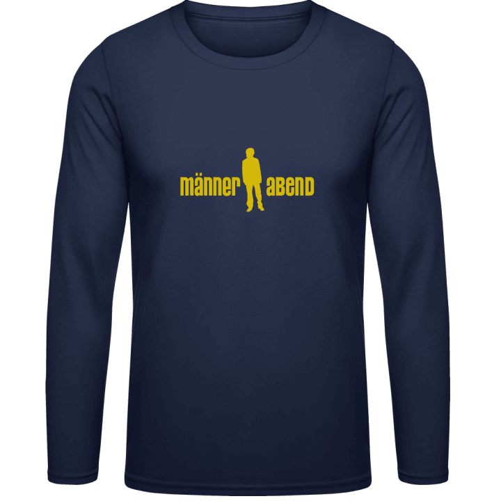 Männerabend T-shirt à manches longues contain pic