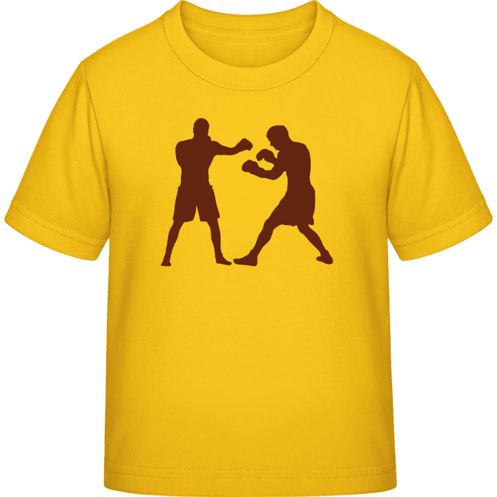 Boxing Scene T-skjorte for barn contain pic