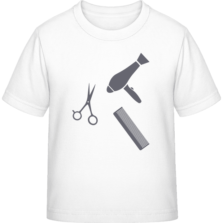 Hairdresser Tools Kinder T-Shirt contain pic
