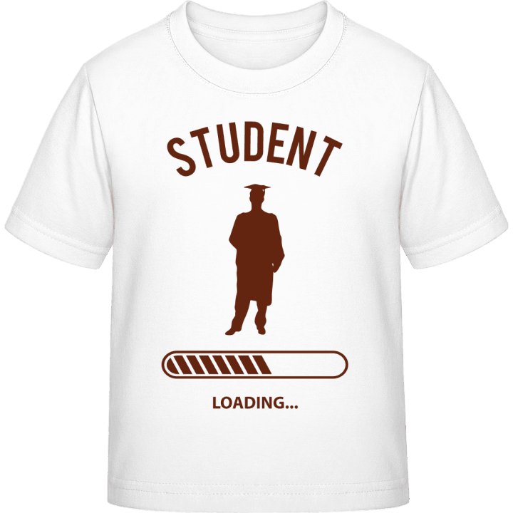 Student Loading T-shirt för barn contain pic