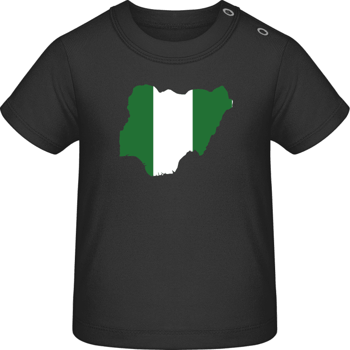 Nigeria Map Flag Baby T-skjorte contain pic
