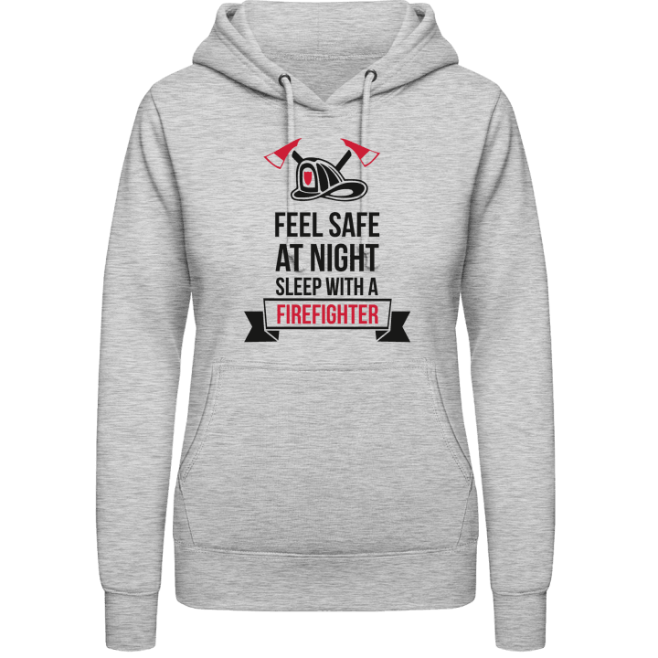 Sleep With a Firefighter Sweat à capuche pour femme contain pic