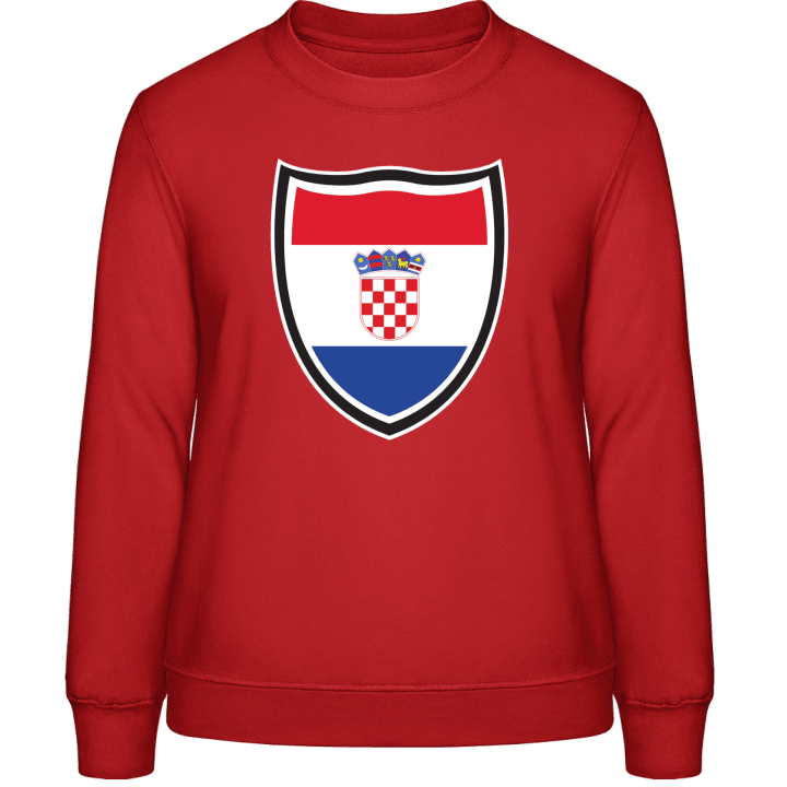 Croatia Shield Flag Frauen Sweatshirt contain pic