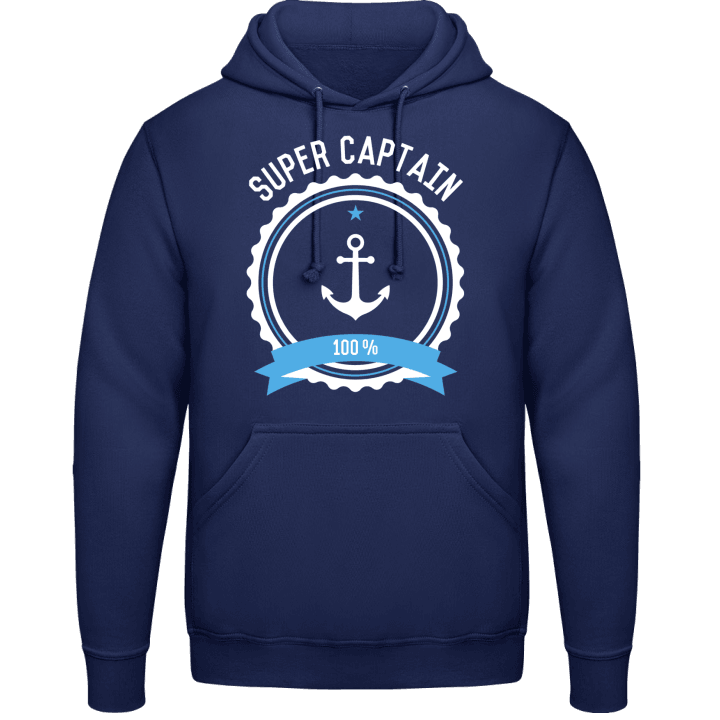 Super Captain 100 Percent Felpa con cappuccio contain pic