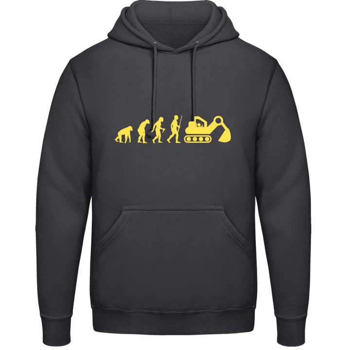 Excavator Driver Evolution Hoodie contain pic