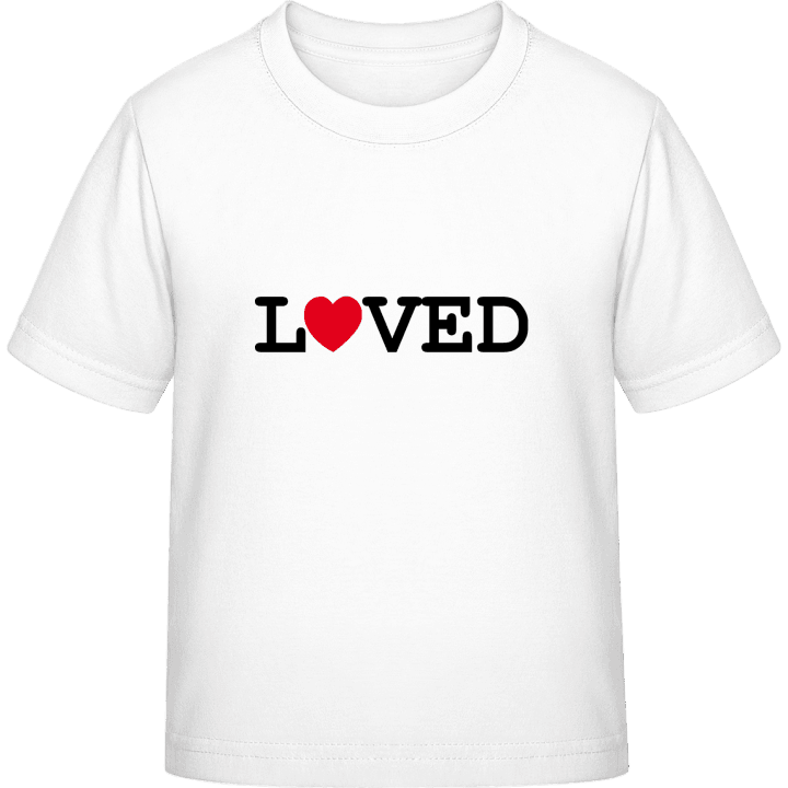 Loved T-shirt för barn contain pic