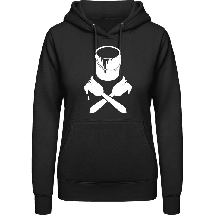 Painter Tools Vrouwen Hoodie contain pic