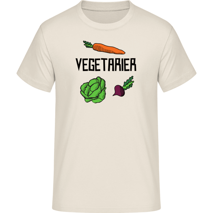 Vegetarier Illustration T-Shirt 0 image