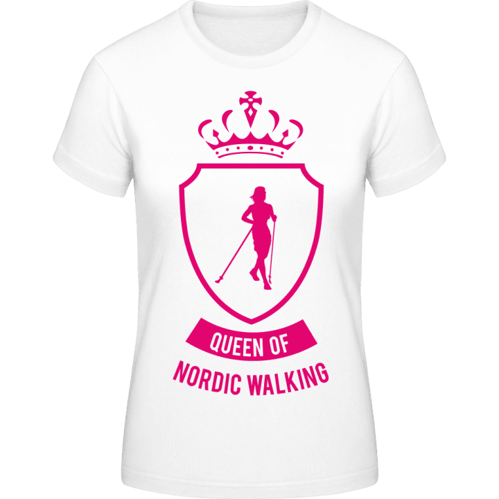 Queen Of Nordic Walking T-shirt för kvinnor 0 image