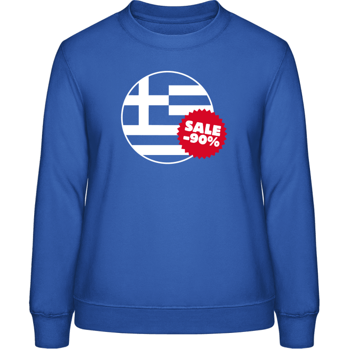 Greek Sale Frauen Sweatshirt contain pic