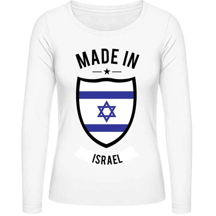 Made in Israel Kvinnor långärmad skjorta contain pic