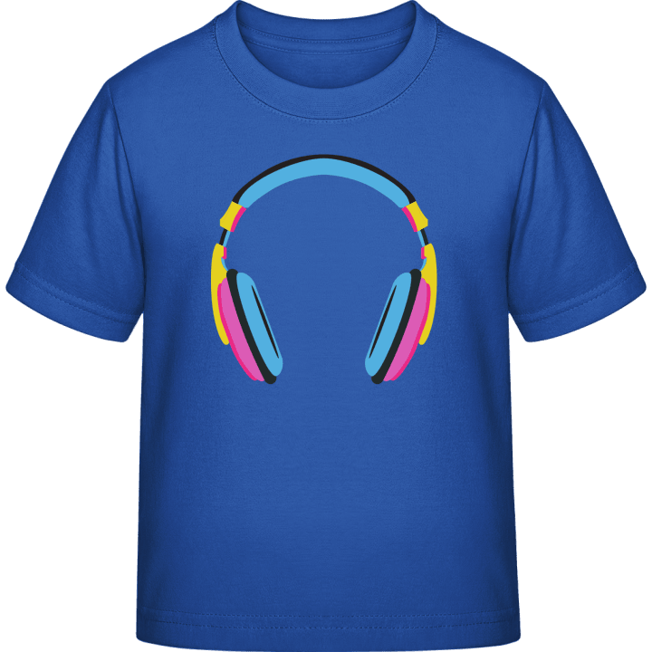 Funky Headphone T-shirt för barn contain pic