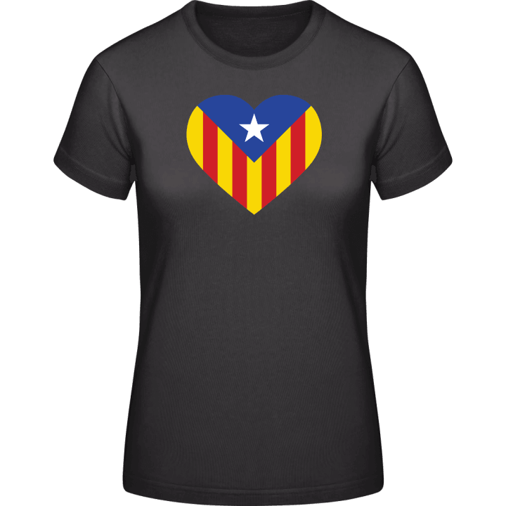 Catalonia Heart T-skjorte for kvinner 0 image