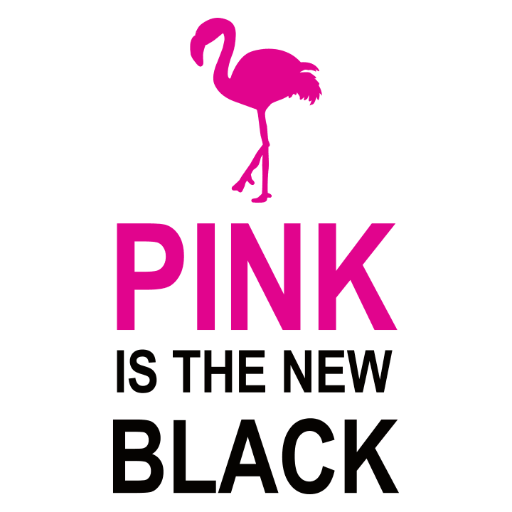 Pink Is The New Black Flamingo Stof taske 0 image