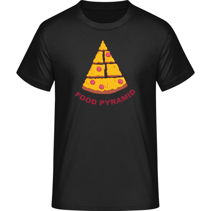 Food Pyramid Pizza T-Shirt contain pic