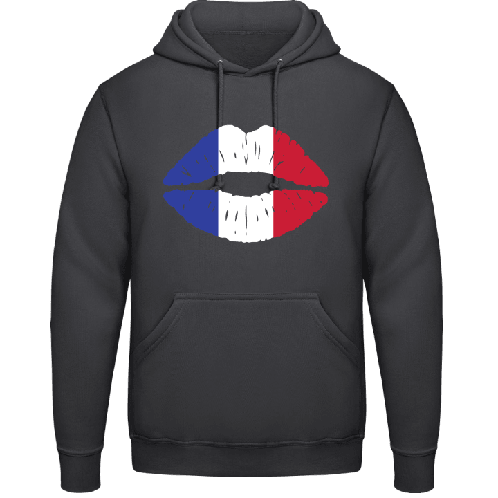 French Kiss Flag Sweat à capuche contain pic