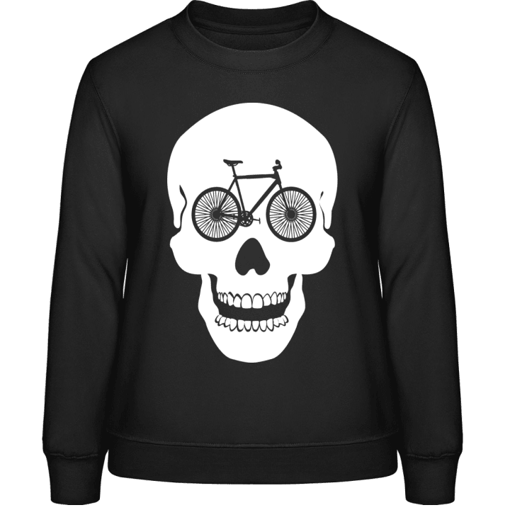 Bike Skull Sweatshirt för kvinnor contain pic
