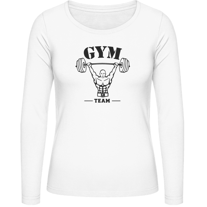 Gym Team Camisa de manga larga para mujer contain pic