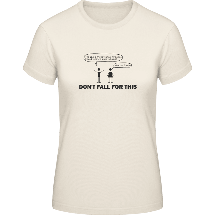 CIA Humor T-shirt pour femme contain pic