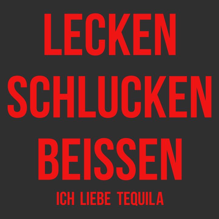 Lecken Schlucken Beissen Tequila T-shirt à manches longues pour femmes 0 image