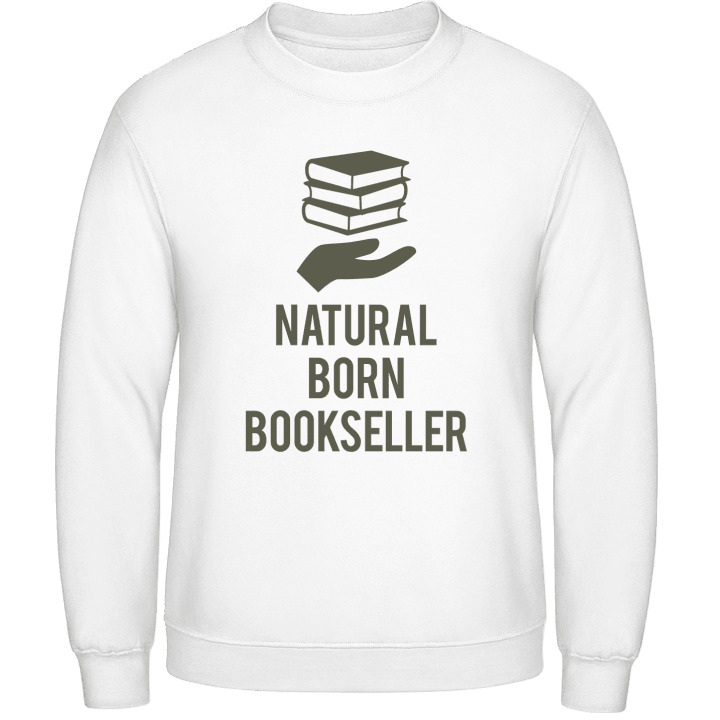 Natural Born Bookseller Sweatshirt contain pic