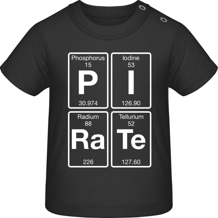 PIRATE Chemical Elements Baby T-Shirt contain pic