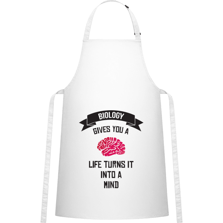 Biology Gives You A Brain Kitchen Apron contain pic