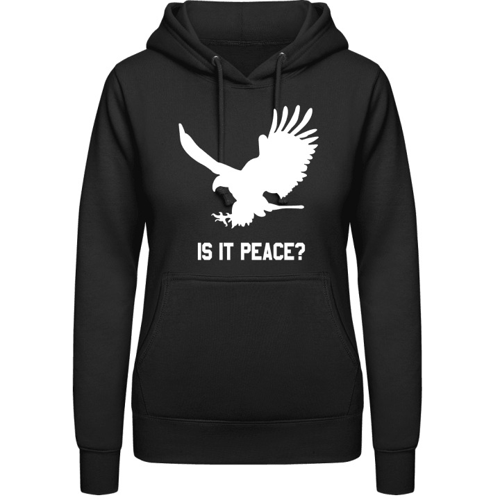 Eagle Of Peace Frauen Kapuzenpulli contain pic
