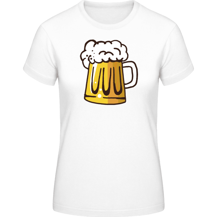 Big Beer Glass Frauen T-Shirt contain pic