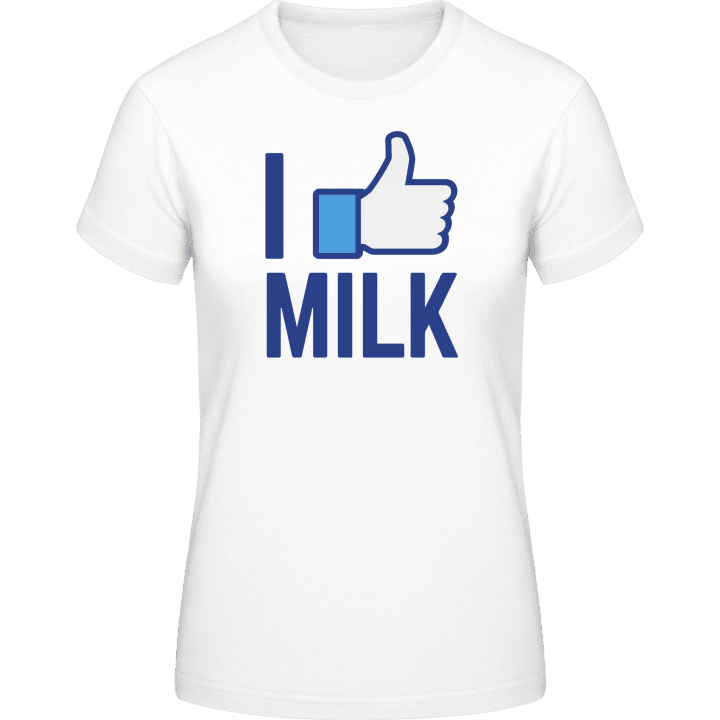 I Like Milk T-shirt för kvinnor contain pic