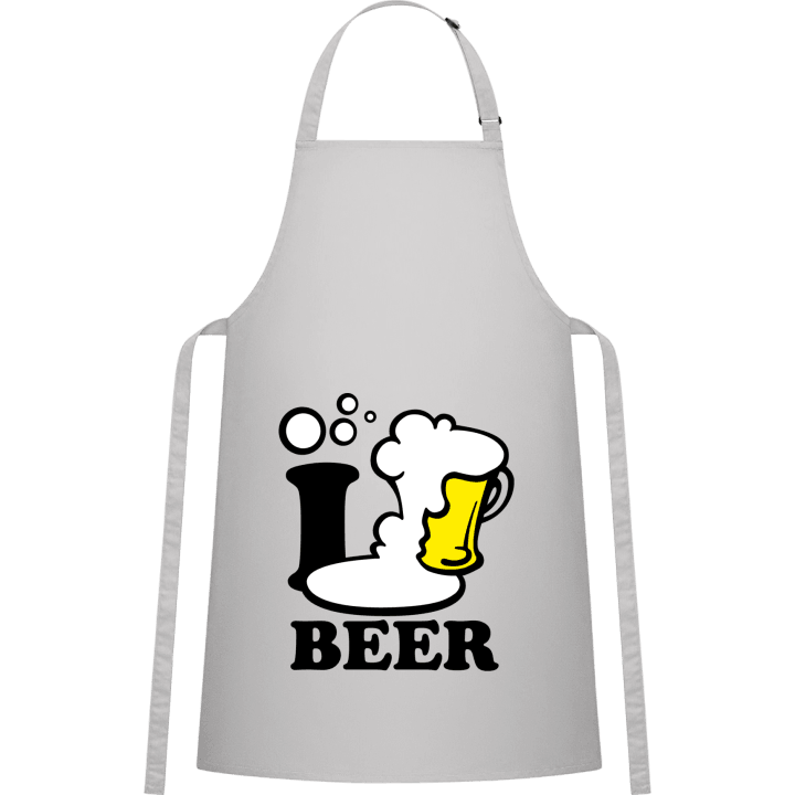 I Love Beer Kitchen Apron contain pic