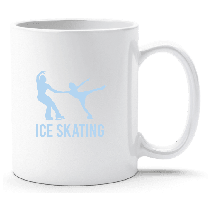 Ice Skating Silhouettes Beker 0 image