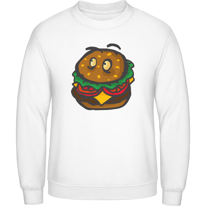 Hamburger With Eyes Sudadera contain pic