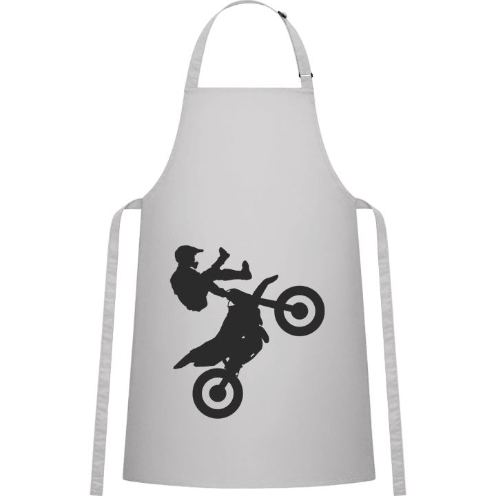 Motocross Silhouette Delantal de cocina contain pic