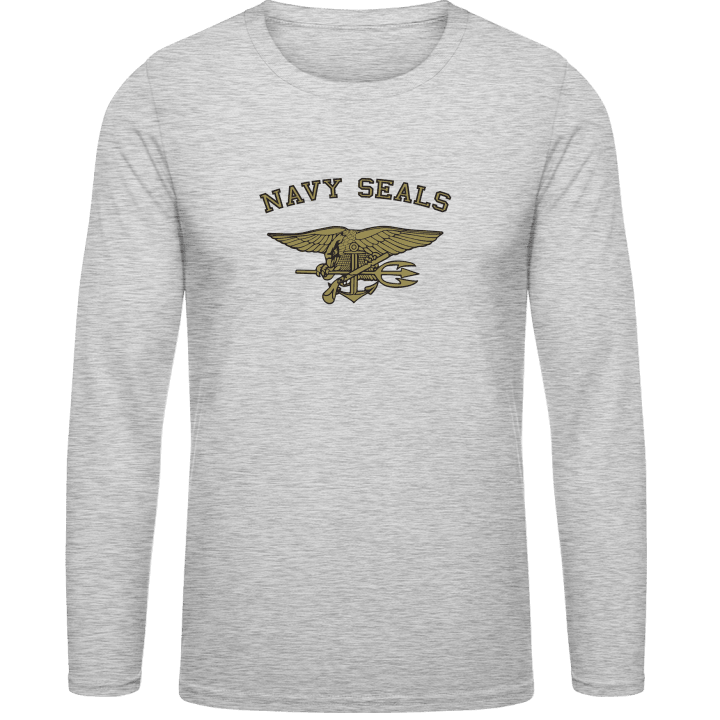 Navy Seals Coat of Arms T-shirt à manches longues contain pic