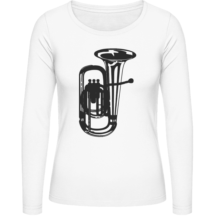 Trumpet Instrument Langermet skjorte for kvinner 0 image