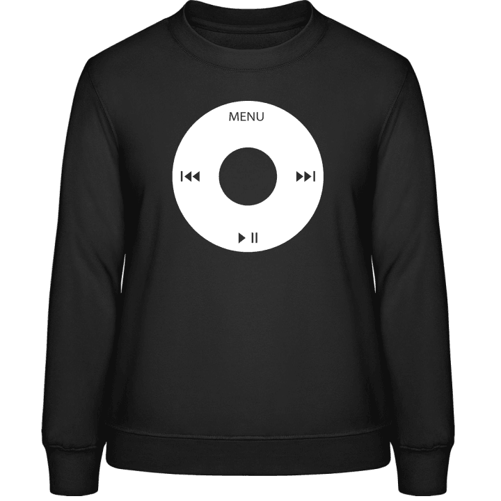 iPod Menu Sweatshirt för kvinnor contain pic
