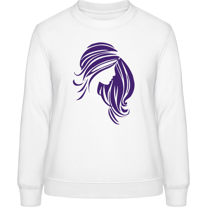 Hair Style Sweatshirt för kvinnor contain pic