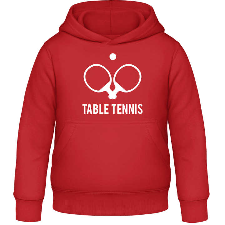 Table Tennis Kids Hoodie contain pic